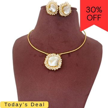 Western style Mother of Pearl necklace Set GL-SHO2141-75