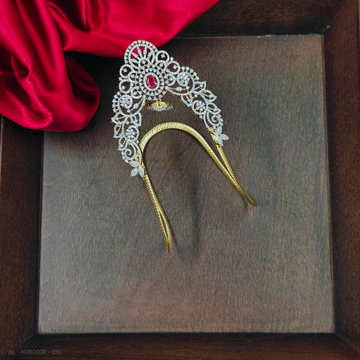 Women's Nakshi armlet / vanki with ruby stone