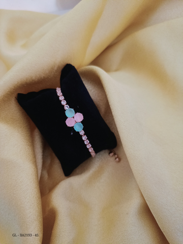 Design -circle- Pastel Stone Bracelet