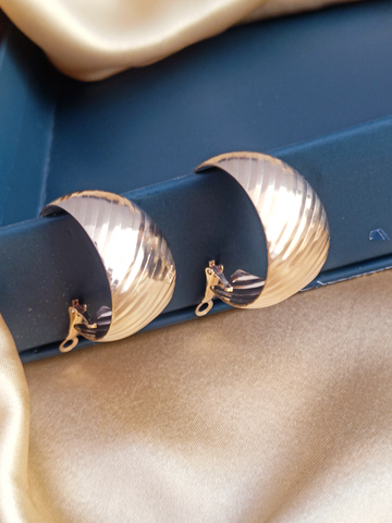 Korean Fashion Hoop Earrings