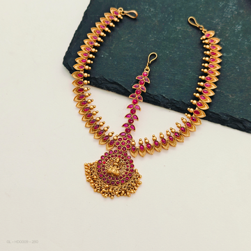 3 Line Tikka - Temple design - Ruby