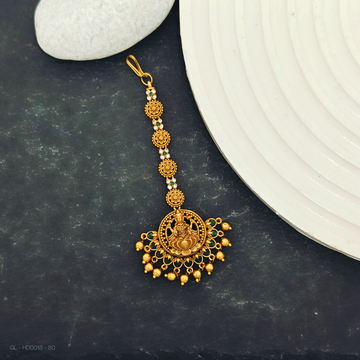 Matt Gold finish antique Tikka