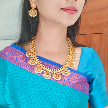 Floral Guttapusalu - Mangala Muthu Set