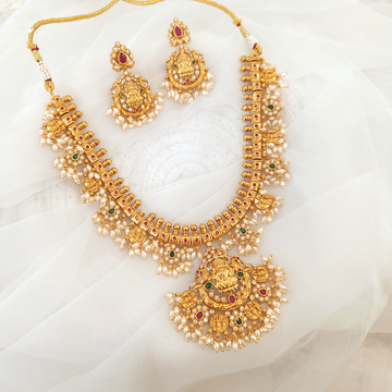 Lakshmi guttapusalu necklace