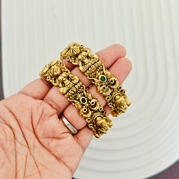 2 PC Lock Open Nakshi Kada Bangles