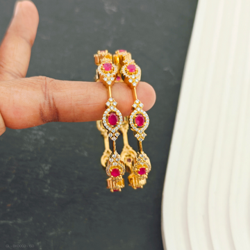 2 PC Set -  Ruby Bangles (Teens)