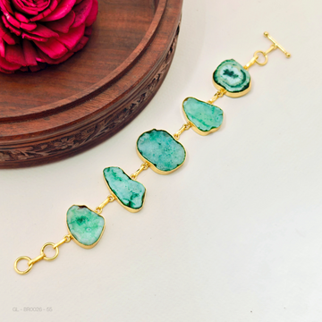Western Bracelet chain in natural stone