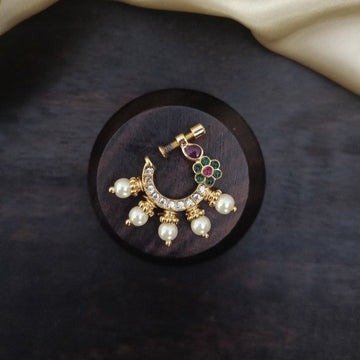 Non pierced Nose Ring / Nath/ Mookutthi GL-NR1805-50