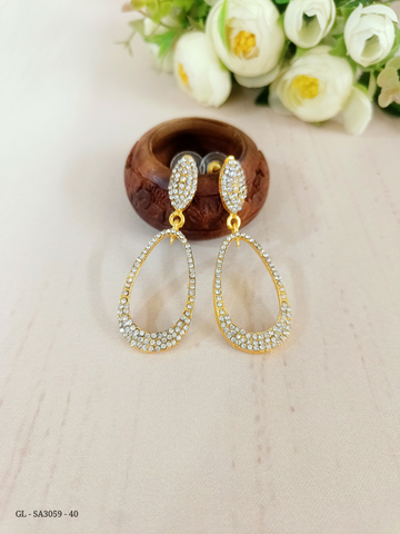 Fancy Cz Antique Earrings GL-SA3059-40