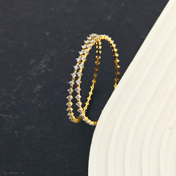 2 PC Set -  AD stone Bangles (Teens)