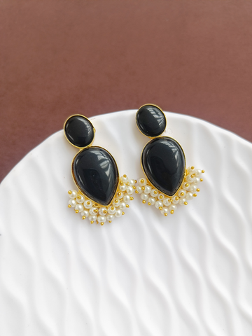 Trendy Colorful AD Earrings