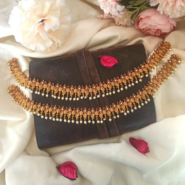 Ruby Mango style Anklet GL-AK1159-295