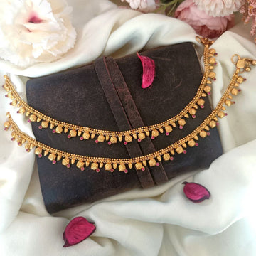 Antique Gold Finish Designer anklet GL-AK1163-95