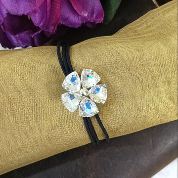 Crystal Rhinestone Elastic Rubber Band