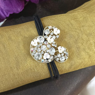 Crystal Rhinestone Elastic Rubber Band