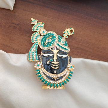 Gift Article - Lord Krishna Idol - Bottle Green GL-GA0636-38