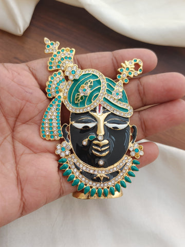 Gift Article - Lord Krishna Idol - Bottle Green GL-GA0636-38