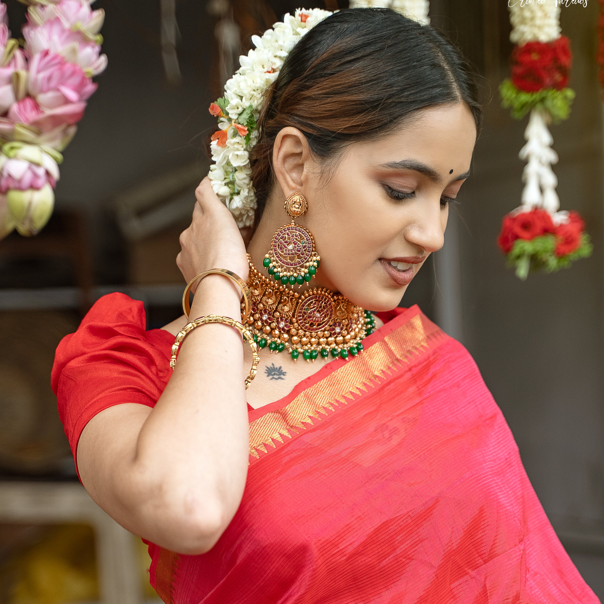Bridal Jadau Kundan Choker GL-SHO0012-695