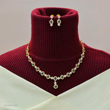 American Diamond & Emerald stone