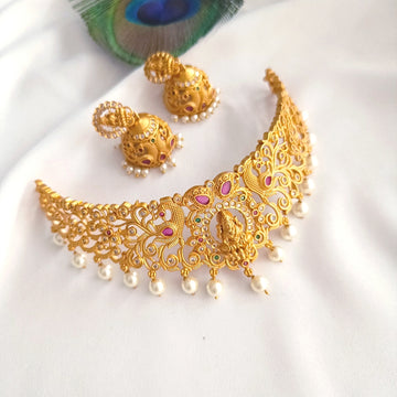 Choker Necklace - Lakshmi mini style -  GL-SHO0190-220