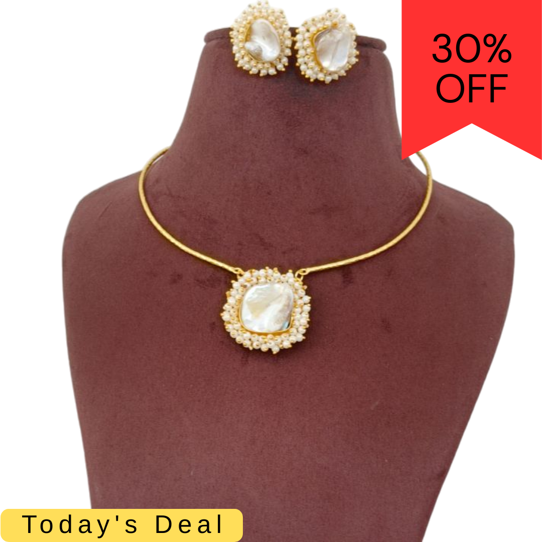 Western style Mother of Pearl necklace Set GL-SHO2141-75