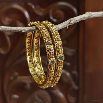 Antique Lakshmi Kemp Bangles