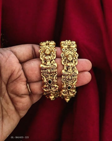 Lock Open Nakshi Kada Bangles GL-BA1433-225