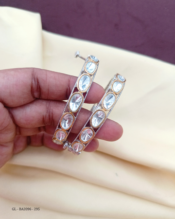 Doublet Mossanaite stone Victorian Bracelets GL-BA2096-295