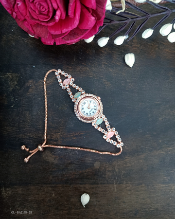Return Gifts - Watches Bracelet style Rose gold tone GL-BA2178-55