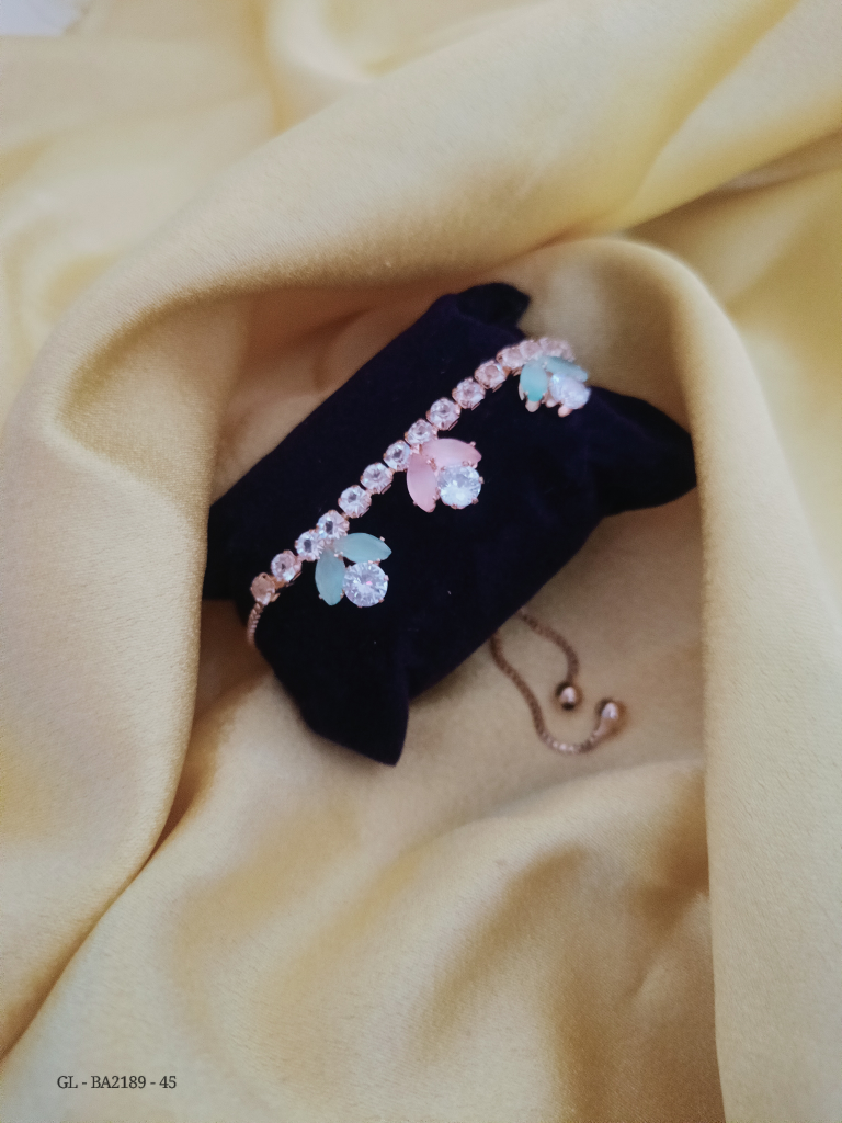 Pastel floral Bracelet - Single Pc