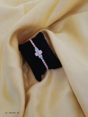 Designer Pastel Stone Bracelet
