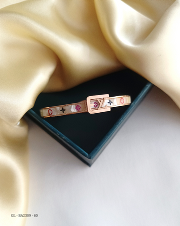 Anti Tarnish Rose Gold Bracelet GL-BA2309-60