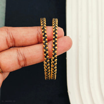 Kids Bangles-Black Stone Bangles