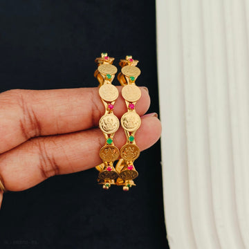 Kids Bangles-Stone Coin Bangles