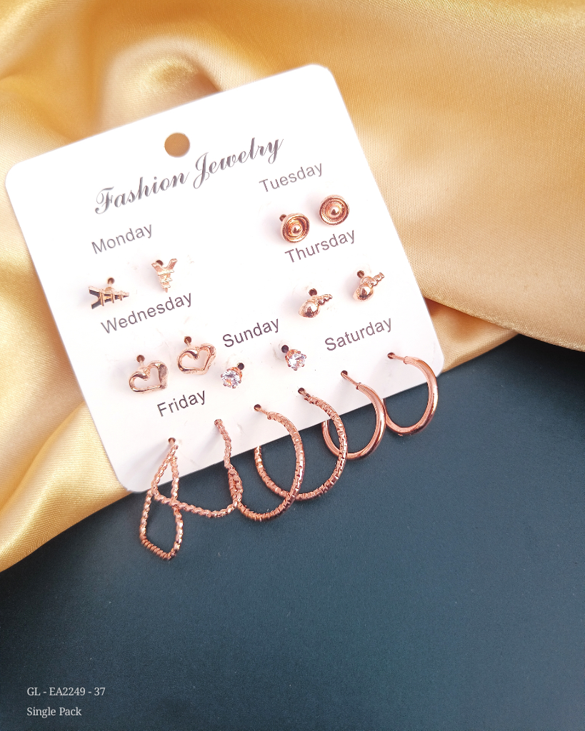 Combo Earrings pack (Set of 8)