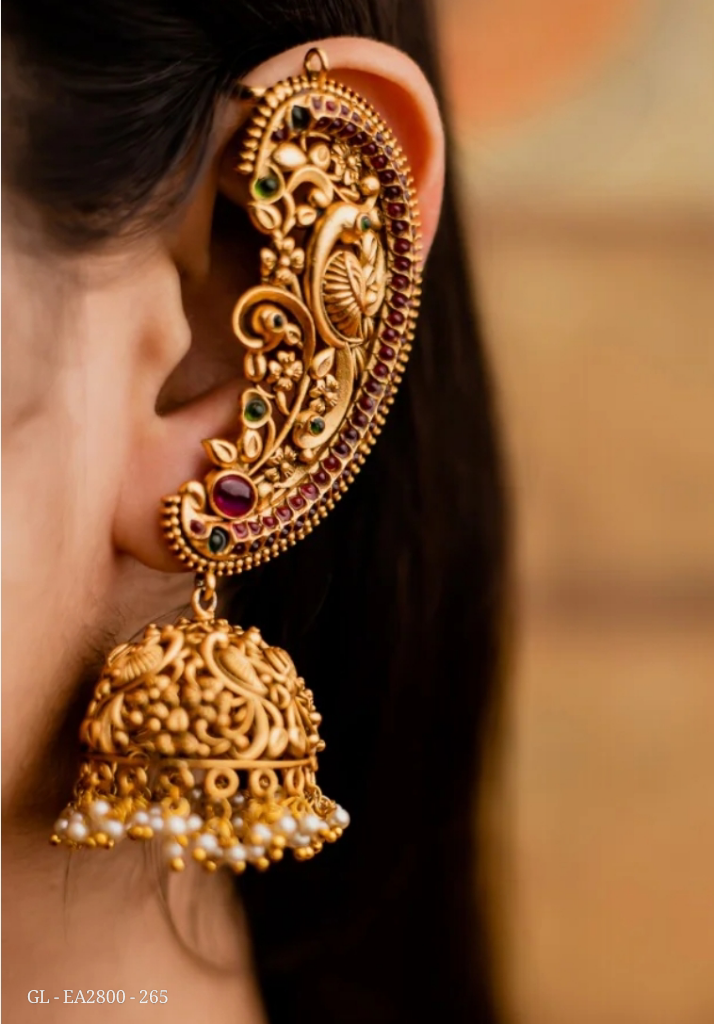Nakshi Golden Temple Jhumka