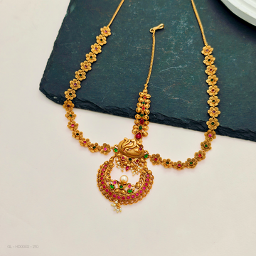 3 line Tikka - Golden Peacock
