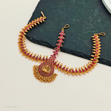 3 Line Tikka - Temple design - Ruby