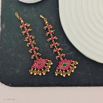 Gold finish Reversible Tikka