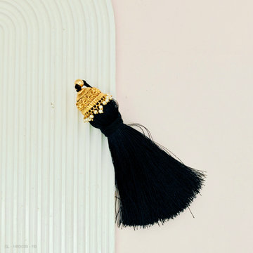 Hair  Kunjalam  - Antique Temple Style Bridal style