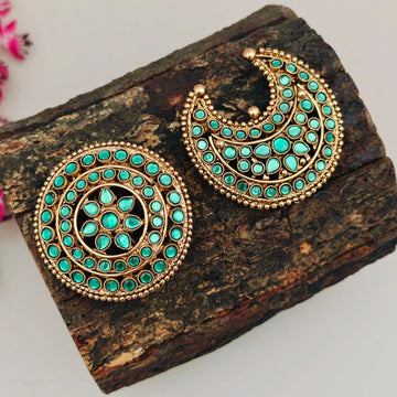 Kemp Jada Billa Set - Green Stone