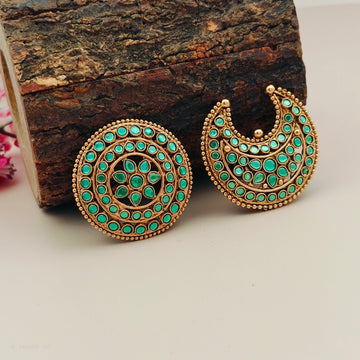 Kemp Jada Billa Set - Green Stone