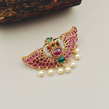 Temple Design Kemp Hair Clip