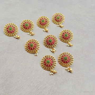 8 pcs antique Choti / Hair Accessory - Jada Billa