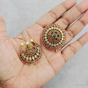 Antique Kemp Suryan Chandran Jada Billai / HairAccessory