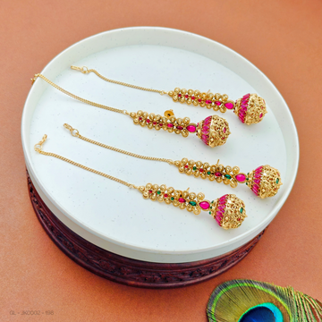 Antique Finish Kemp Earchain earrings