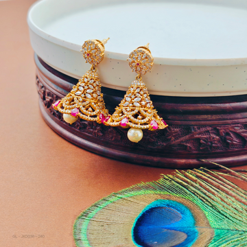 Diamond look AD Bridal Jhumka