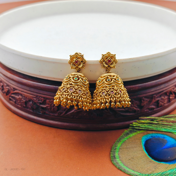 Antique Matt finish Jhumka