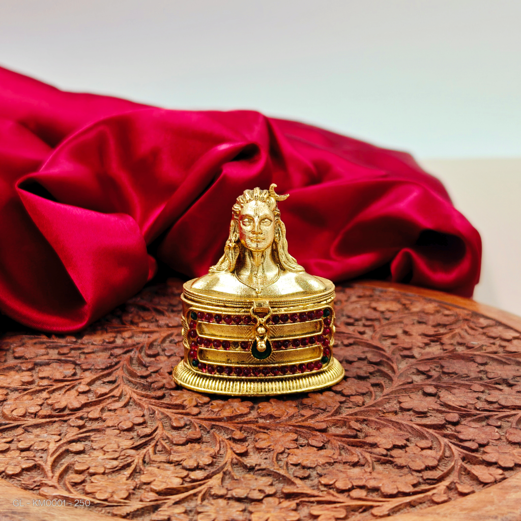 Lord Shiva Kumkum Box