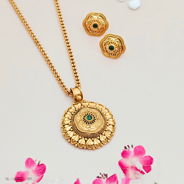 Floral Golden Locket set